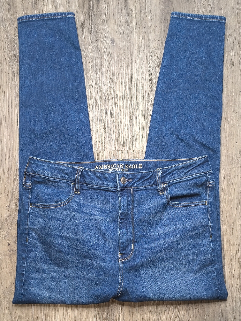 Jegging High Rise w/28.5" Inseam Super High Rise Stretch🦅 American Eagle sac802 - Picture 2 of 6